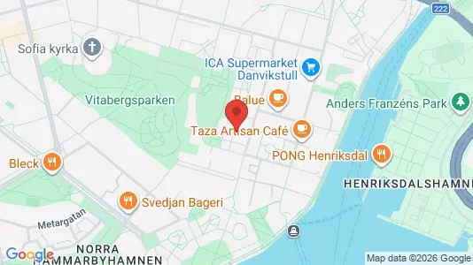 Apartments for rent i Södermalm - kort over placeringen