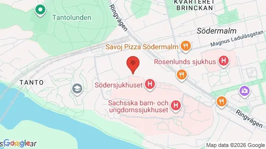 Apartments for rent i Södermalm - kort over placeringen