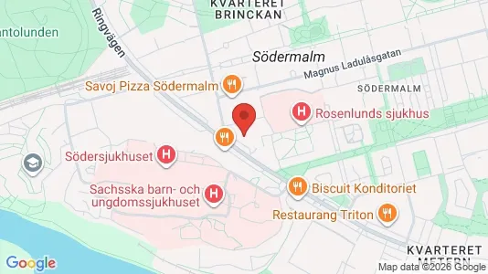 Apartments for rent i Södermalm - kort over placeringen