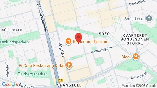 Apartments for rent i Södermalm - kort over placeringen