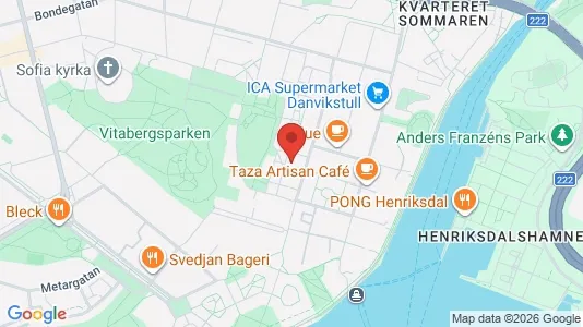 Apartments for rent i Södermalm - kort over placeringen