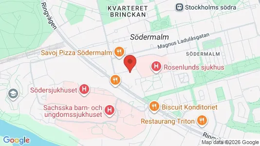 Apartments for rent i Södermalm - kort over placeringen