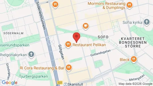 Apartments for rent i Södermalm - kort over placeringen