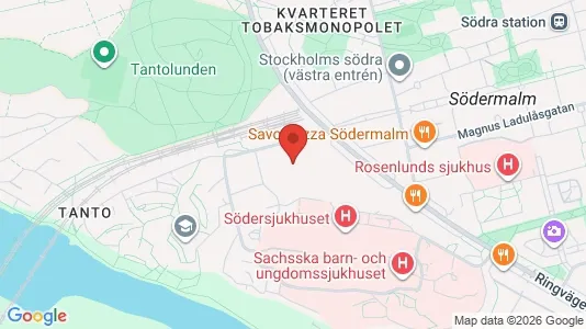 Apartments for rent i Södermalm - kort over placeringen