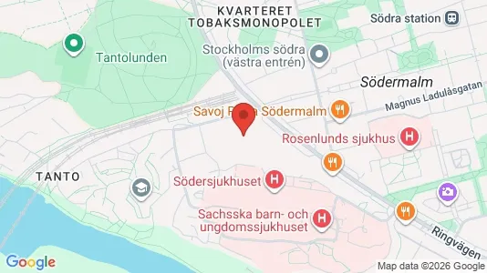 Apartments for rent i Södermalm - kort over placeringen