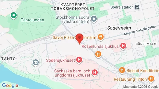 Apartments for rent i Södermalm - kort over placeringen