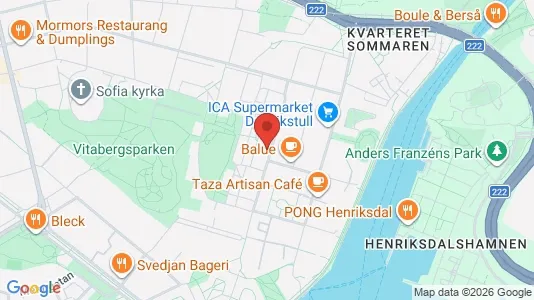 Apartments for rent i Södermalm - kort over placeringen
