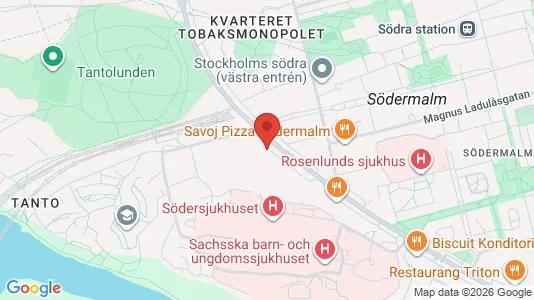 Apartments for rent i Södermalm - kort over placeringen