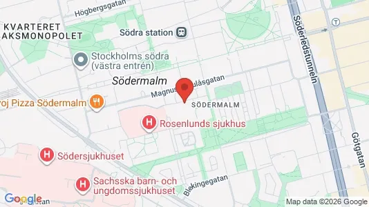 Apartments for rent i Södermalm - kort over placeringen