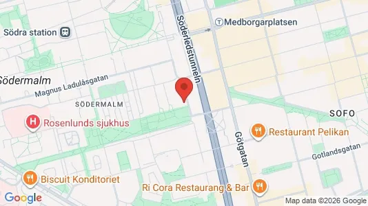 Apartments for rent i Södermalm - kort over placeringen