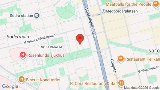 Apartments for rent i Södermalm - kort over placeringen