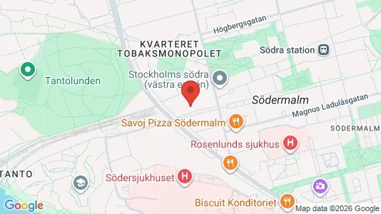 Apartments for rent i Södermalm - kort over placeringen