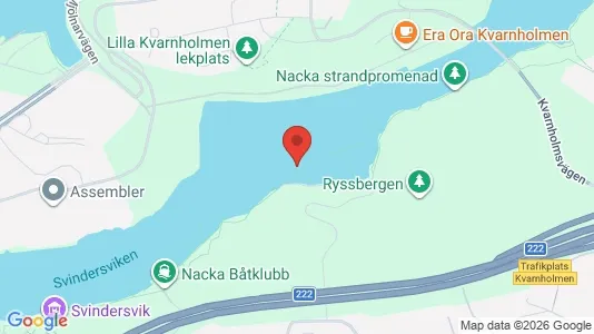 Apartments for rent i Danderyd - kort over placeringen