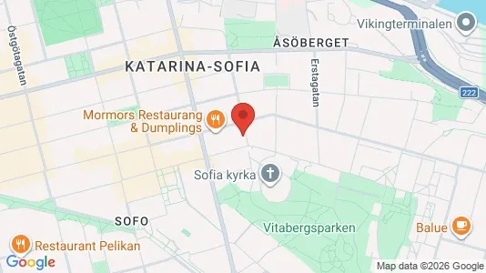 Apartments for rent i Södermalm - kort over placeringen