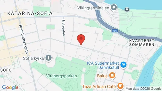 Apartments for rent i Södermalm - kort over placeringen