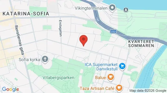 Apartments for rent i Södermalm - kort over placeringen