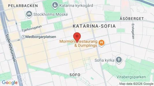 Apartments for rent i Södermalm - kort over placeringen