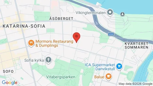 Apartments for rent i Södermalm - kort over placeringen