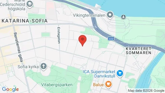 Apartments for rent i Södermalm - kort over placeringen