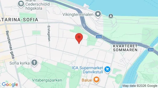 Apartments for rent i Södermalm - kort over placeringen