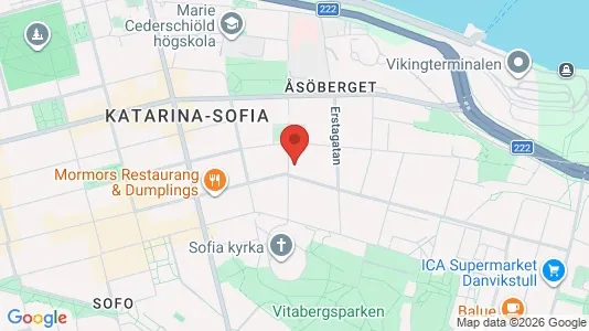 Apartments for rent i Södermalm - kort over placeringen