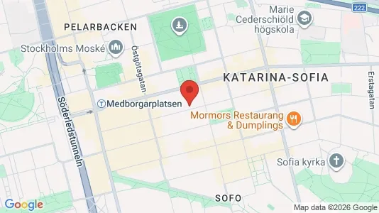Apartments for rent i Södermalm - kort over placeringen