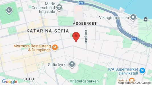 Apartments for rent i Södermalm - kort over placeringen