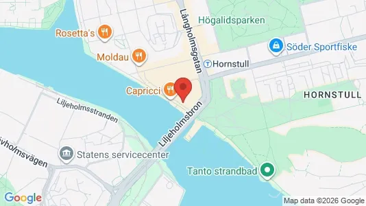 Apartments for rent i Södermalm - kort over placeringen