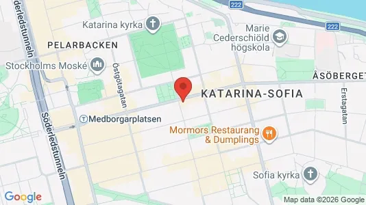 Apartments for rent i Södermalm - kort over placeringen