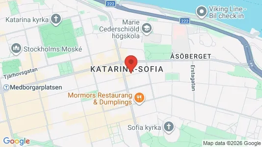 Apartments for rent i Södermalm - kort over placeringen