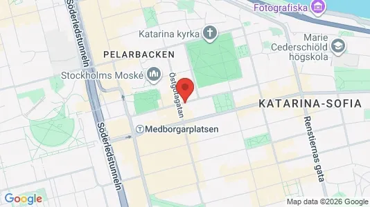 Apartments for rent i Södermalm - kort over placeringen