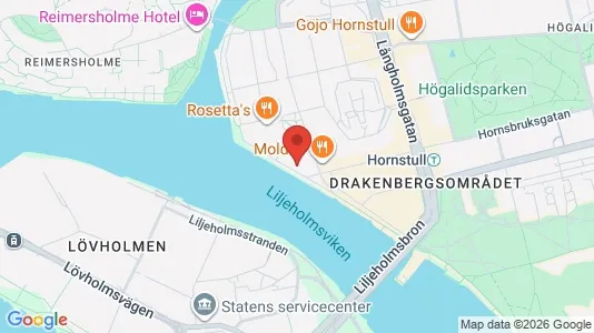 Apartments for rent i Södermalm - kort over placeringen
