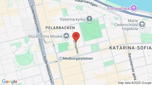 Apartments for rent i Södermalm - kort over placeringen