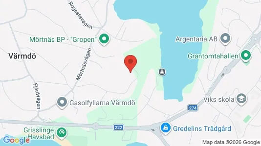 Apartments for rent i Värmdö - kort over placeringen