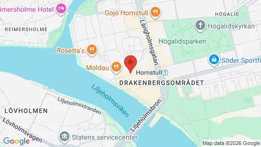 Apartments for rent i Södermalm - kort over placeringen
