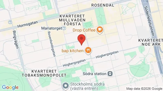 Apartments for rent i Södermalm - kort over placeringen