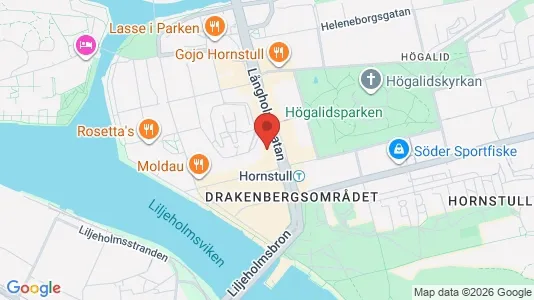 Apartments for rent i Södermalm - kort over placeringen