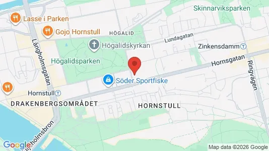 Apartments for rent i Södermalm - kort over placeringen