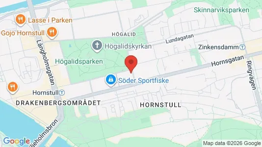 Apartments for rent i Södermalm - kort over placeringen