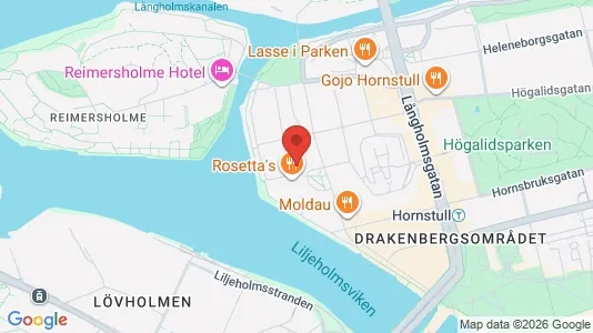 Apartments for rent i Södermalm - kort over placeringen