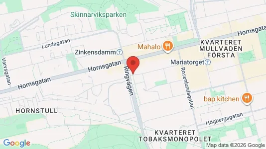 Apartments for rent i Södermalm - kort over placeringen