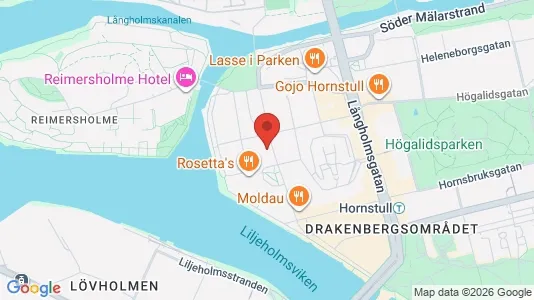 Apartments for rent i Södermalm - kort over placeringen