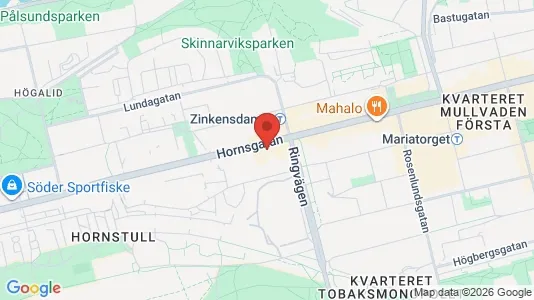 Apartments for rent i Södermalm - kort over placeringen