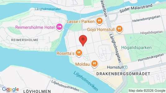 Apartments for rent i Södermalm - kort over placeringen