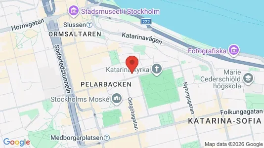 Apartments for rent i Södermalm - kort over placeringen