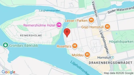 Apartments for rent i Södermalm - kort over placeringen