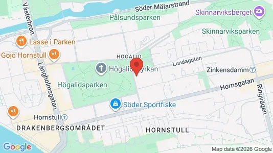 Apartments for rent i Södermalm - kort over placeringen