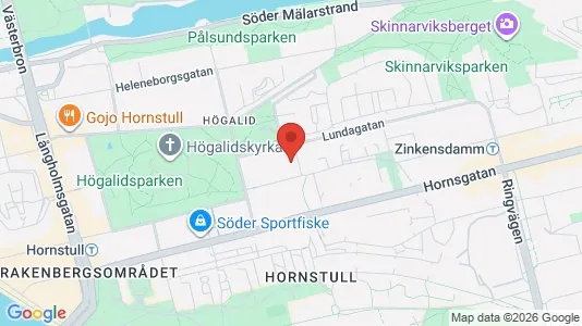 Apartments for rent i Södermalm - kort over placeringen