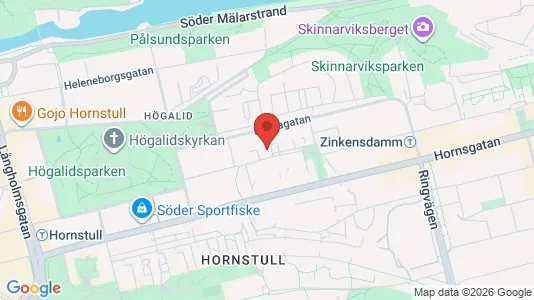 Apartments for rent i Södermalm - kort over placeringen
