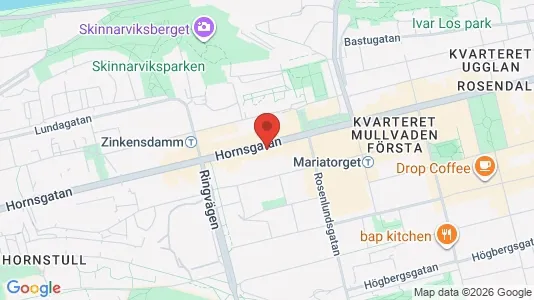 Apartments for rent i Södermalm - kort over placeringen